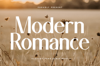 Modern Romance Font for Stylish Design Projects